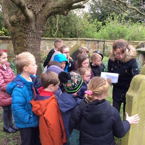 Our visit to All Saints Church - walking in the footsteps of James Cook