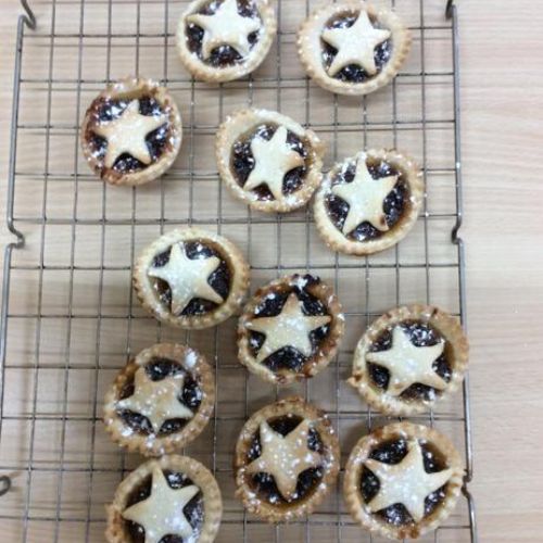 Christmas baking- mince pies